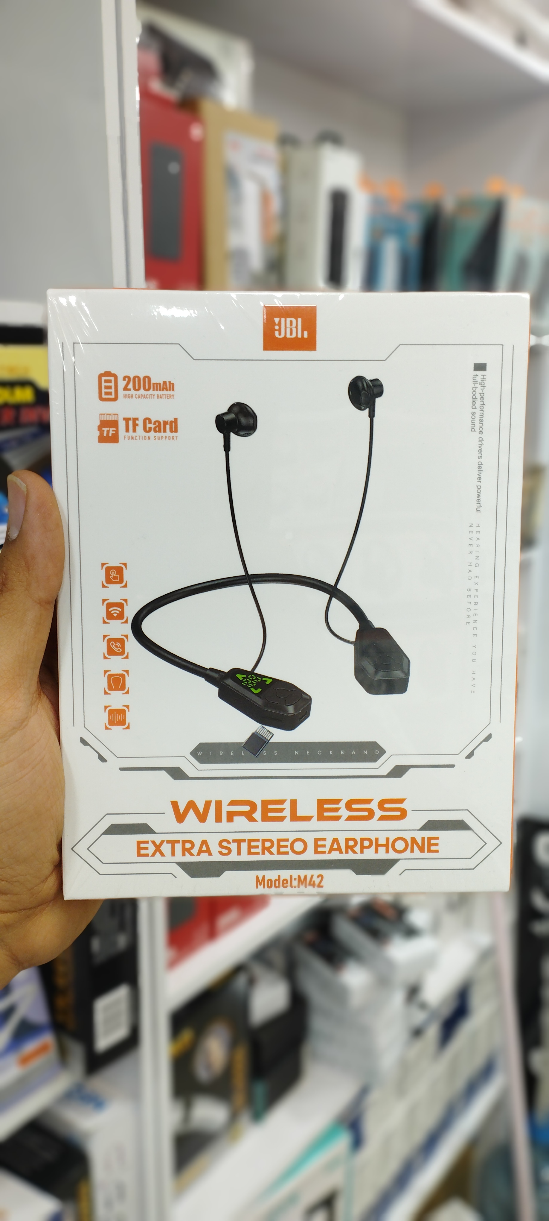 هنذفری گردنی طرح JBL M42